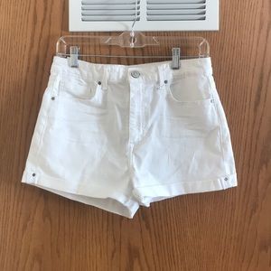 Brand new Forever 21 High Rise White Shorts